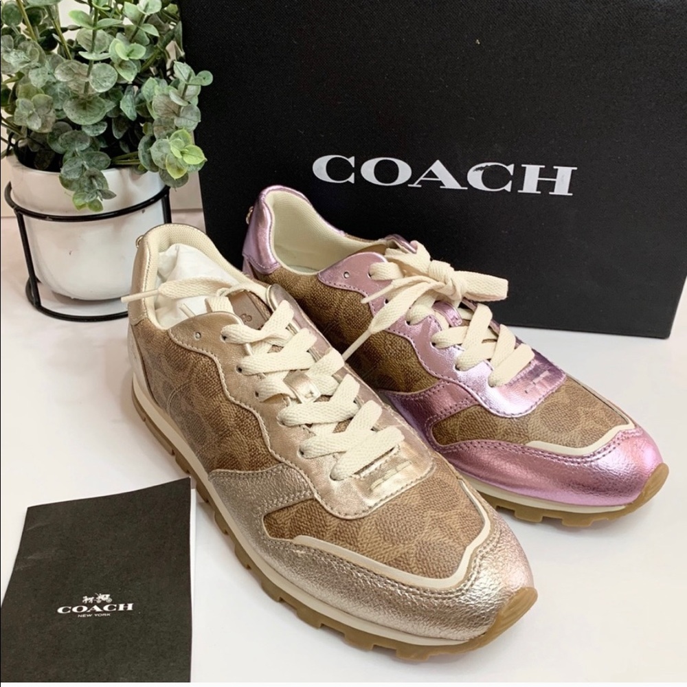 Coach C118 Woman signature Sneakers Mix Match pair